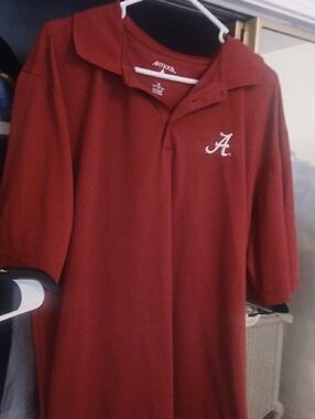 Mens Xl Antigua Alabama Football Polo